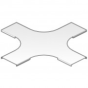 Крышка для ответвителя крестообразного шириной 50 мм оцинкованные методом Сендзимира DKR050 vergokan